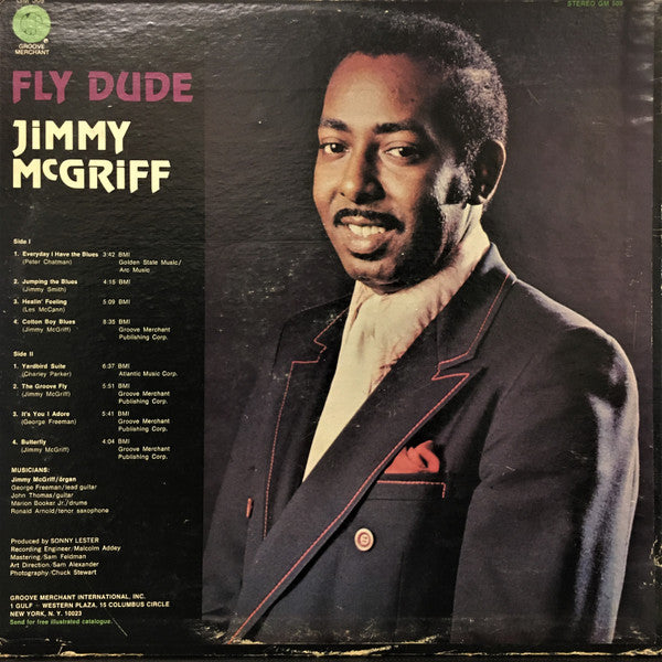 McGriff, Jimmy - Fly Dude (Vinyl, VG) (Vinyl LP)