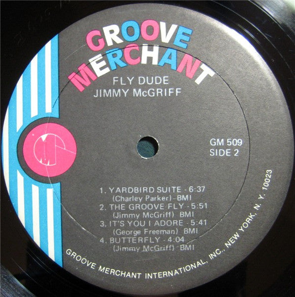 McGriff, Jimmy - Fly Dude (Vinyl, VG) (Vinyl LP)