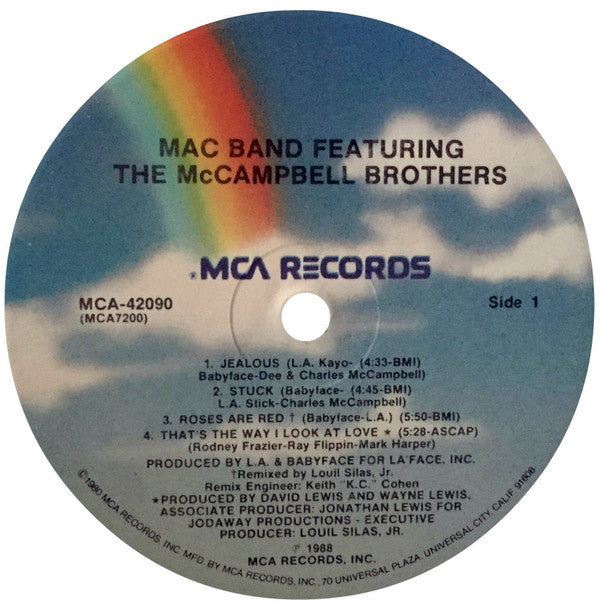 Mac Band Featuring The McCampbell Brothers - Mac Band Featuring The McCampbell Brothers (VG) (Vinyl LP)