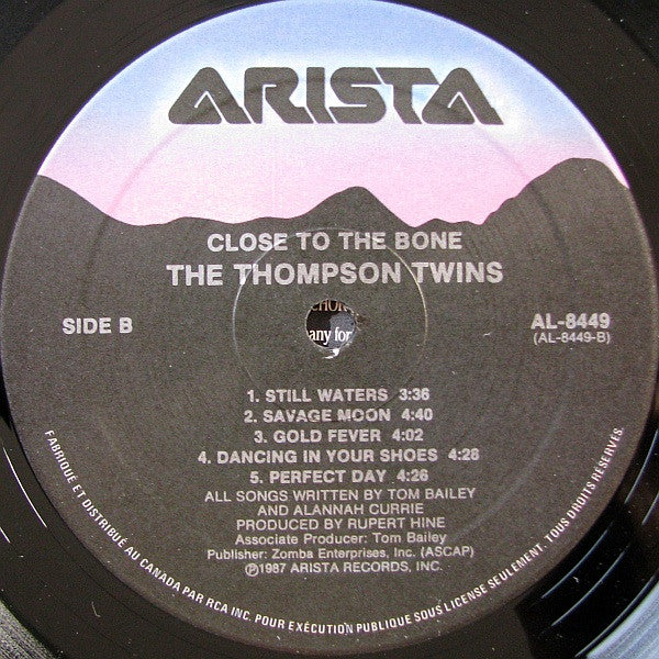 Thompson Twins - Close To The Bone (M) (Vinyl LP)