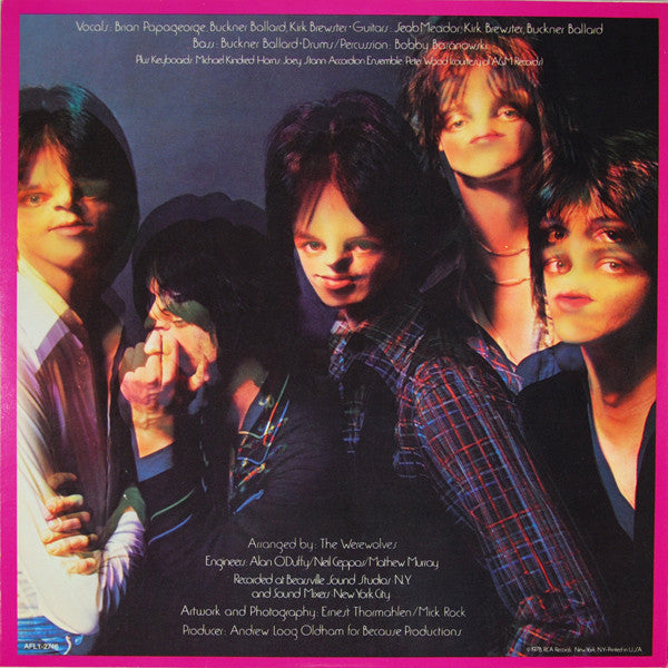 Werewolves - Werewolves (Vinyl, VG+) (Vinyl LP)