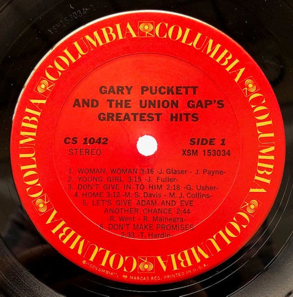 Puckett, Gary & The Union Gap - Greatest Hits (VG) (Vinyl LP)
