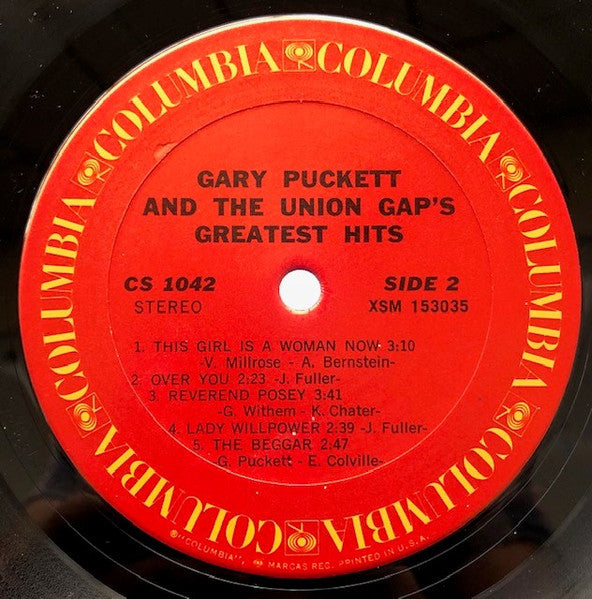 Puckett, Gary & The Union Gap - Greatest Hits (VG) (Vinyl LP)