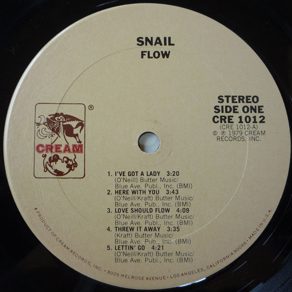 Snail  - Flow (VG+) (Vinyl LP)