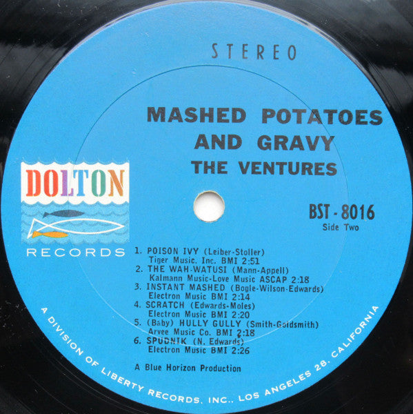Ventures - Mashed Potatoes And Gravy (Vinyl, VG) (Vinyl LP)