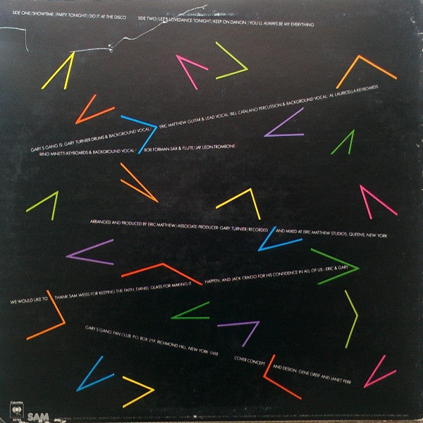 Gary's Gang - Keep On Dancin' (VG+) (Vinyl LP)