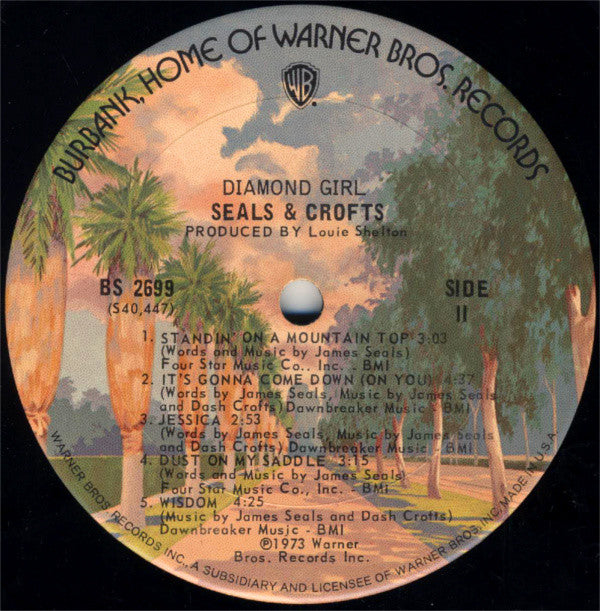 Seals & Crofts - Diamond Girl (Vinyl, VG) (Vinyl LP)