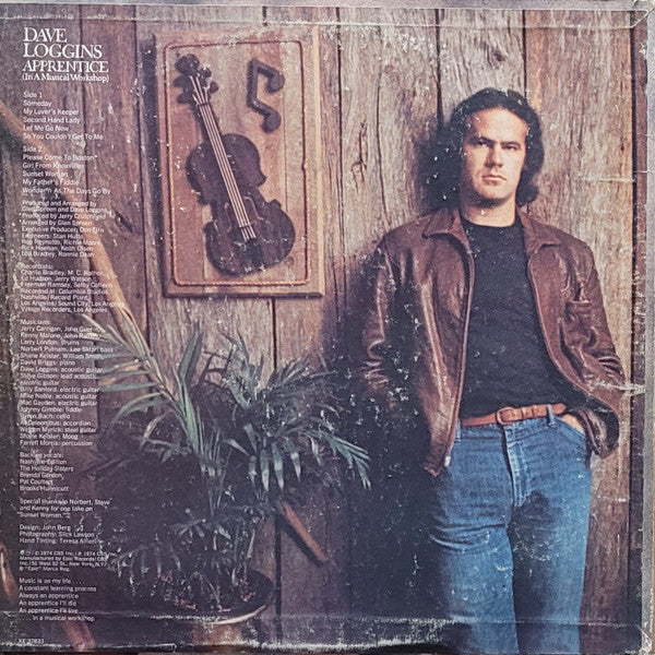 Loggins, Dave - Apprentice (In A Musical Workshop) (VG+) (Vinyl LP)