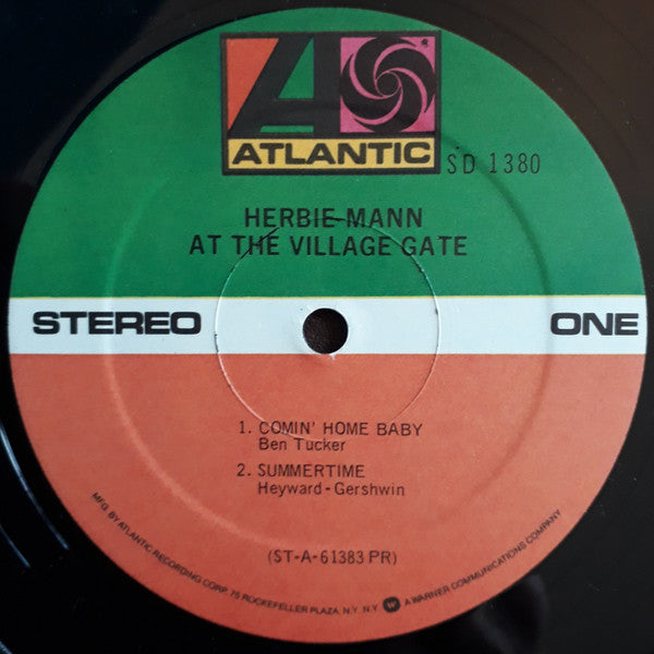 Mann, Herbie - Herbie Mann At The Village Gate (Vinyl, VG+) (Vinyl LP)