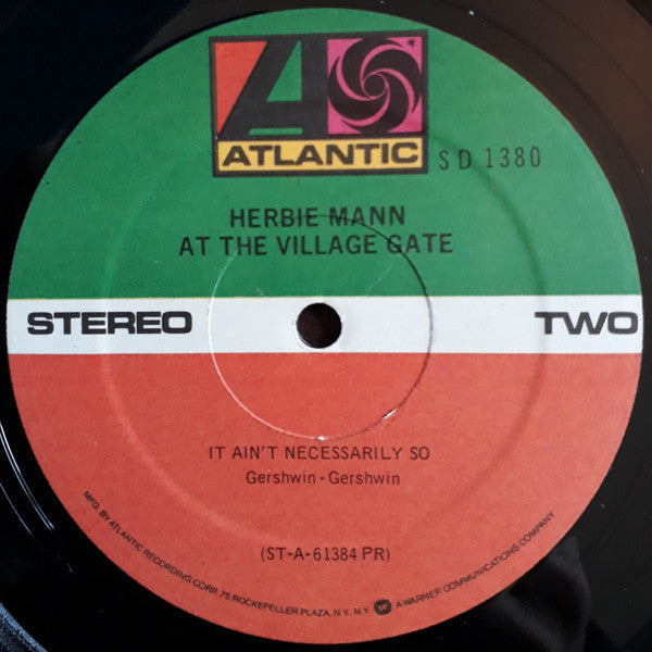 Mann, Herbie - Herbie Mann At The Village Gate (Vinyl, VG+) (Vinyl LP)