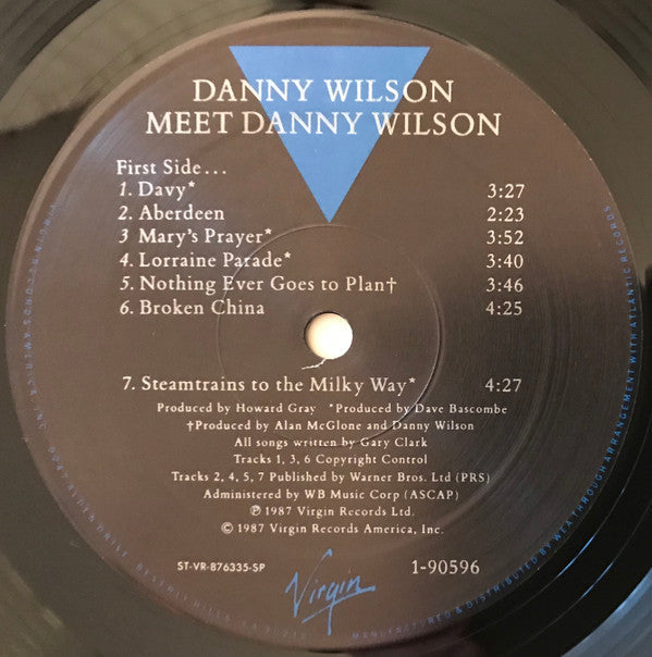 Wilson, Danny  - Meet Danny Wilson (Vinyl, NM or M-) (Vinyl LP)