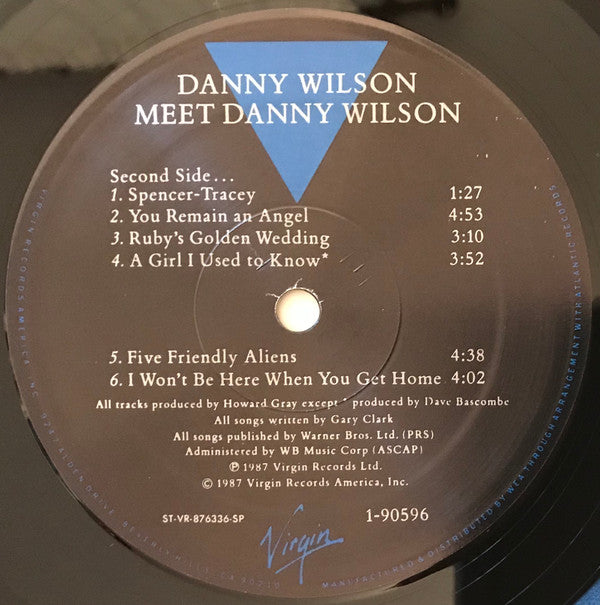 Wilson, Danny  - Meet Danny Wilson (Vinyl, NM or M-) (Vinyl LP)