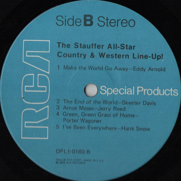Various - You And Stauffer Making Good Things Grow (VG) (Vinyl LP)