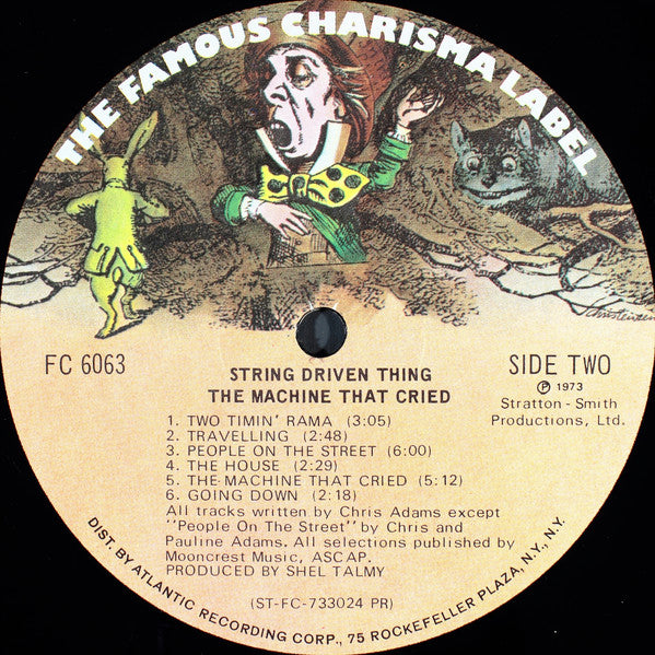 String Driven Thing - The Machine That Cried (VG+) (Vinyl LP)