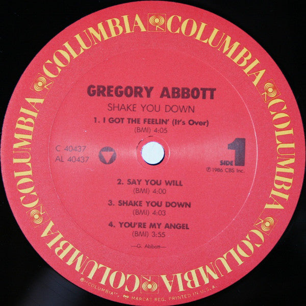 Abbott, Gregory - Shake You Down (NM or M-) (Vinyl LP)