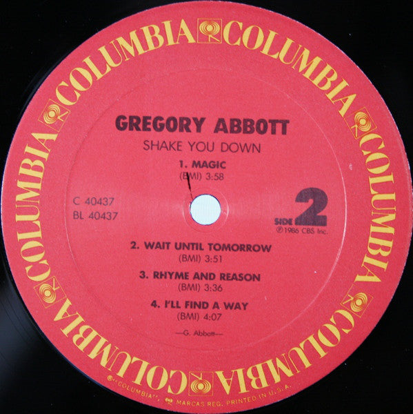 Abbott, Gregory - Shake You Down (NM or M-) (Vinyl LP)