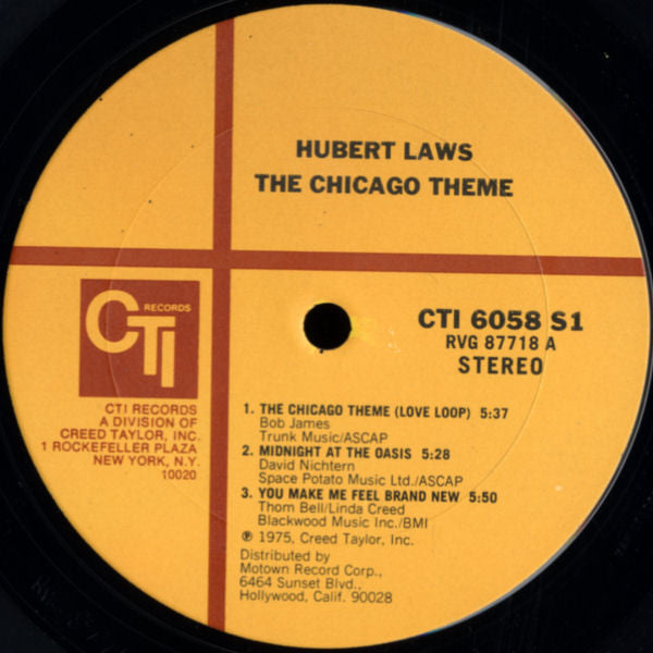 Laws, Hubert - The Chicago Theme (VG) (Vinyl LP)