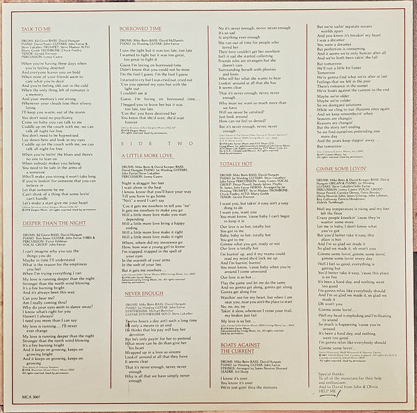 Newton-John, Olivia - Totally Hot (VG+) (Vinyl LP)