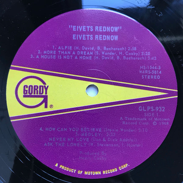 Wonder, Stevie - Eivets Rednow (Vinyl, VG+) (Vinyl LP)