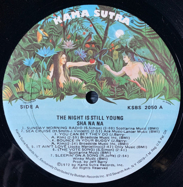 Sha Na Na - The Night Is Still Young (VG+) (Vinyl LP)