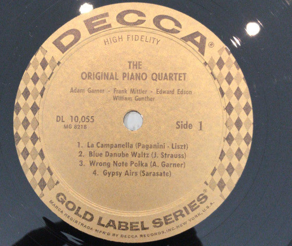 Original Piano Quartet - Forty Fabulous Fingers Vol. 2 (VG+) (Vinyl LP)
