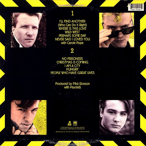 Payola$ - Hammer On A Drum (NM or M-) (Vinyl LP)