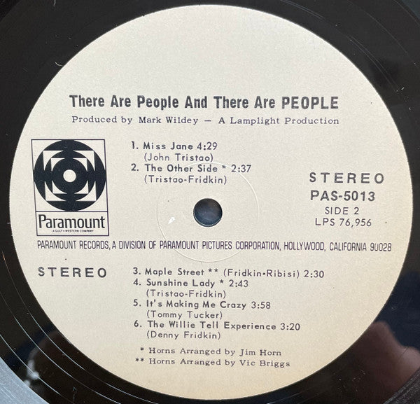 People  - There Are People And There Are People (VG) (Vinyl LP)