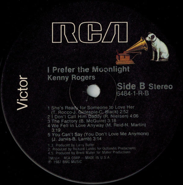 Rogers, Kenny - I Prefer The Moonlight (Vinyl, M) (Vinyl LP)