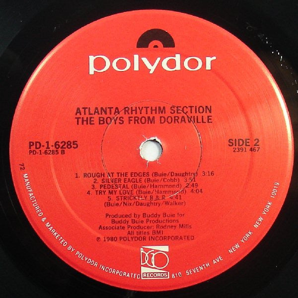 Atlanta Rhythm Section - The Boys From Doraville (VG+) (Vinyl LP)