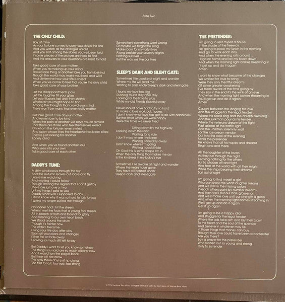 Browne, Jackson - The Pretender (Vinyl, VG+) (Vinyl LP)