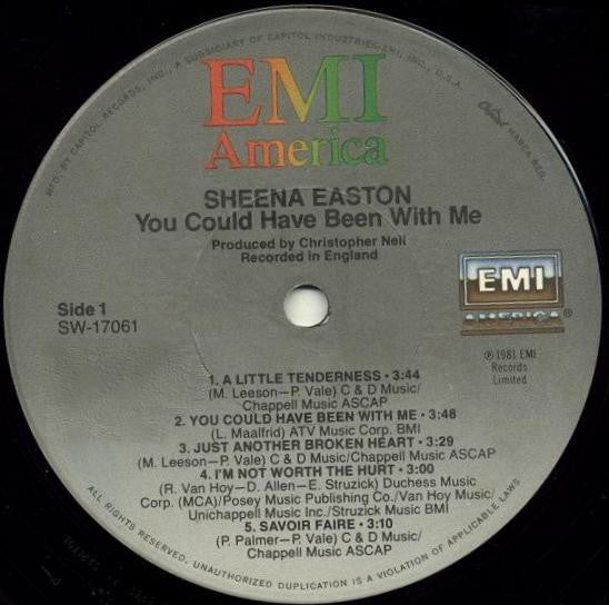 Easton, Sheena - You Could Have Been With Me (VG) (Vinyl LP)