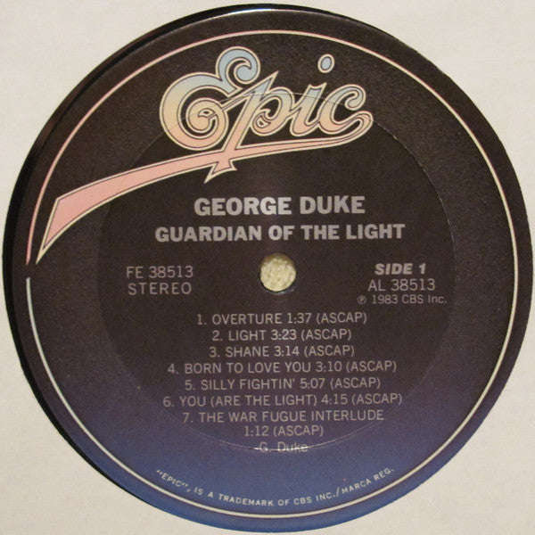 Duke, George - Guardian Of The Light (VG+) (Vinyl LP)