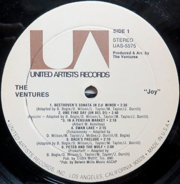 Ventures - Joy (Vinyl, VG+) (Vinyl LP)