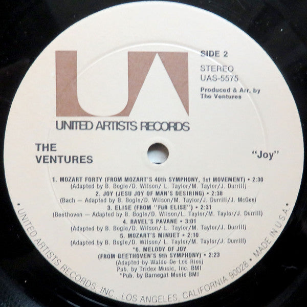 Ventures - Joy (Vinyl, VG+) (Vinyl LP)