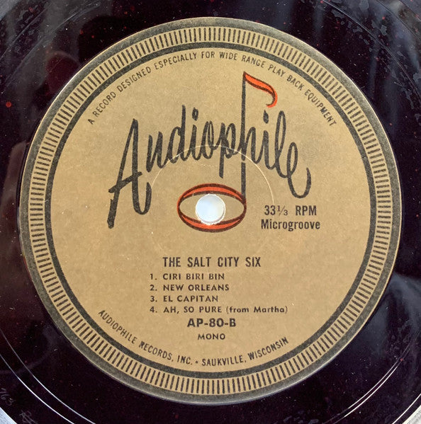 Salt City Six - Salt City Six Plays the Classics in Dixieland (VG) (Vinyl LP)