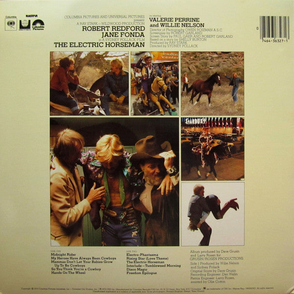Nelson, Willie / Dave Grusin - The Electric Horseman (Music From The Original Motion Picture Soundtrack) (Vinyl, VG+) (Vinyl LP)