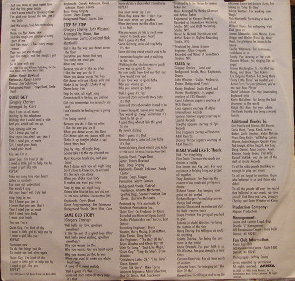 Kiara - To Change And / Or Make A Difference (VG) (Vinyl LP)