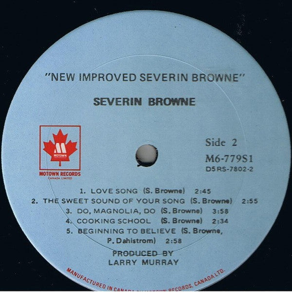 Browne, Severin - New Improved Severin Browne (VG+) (Vinyl LP)