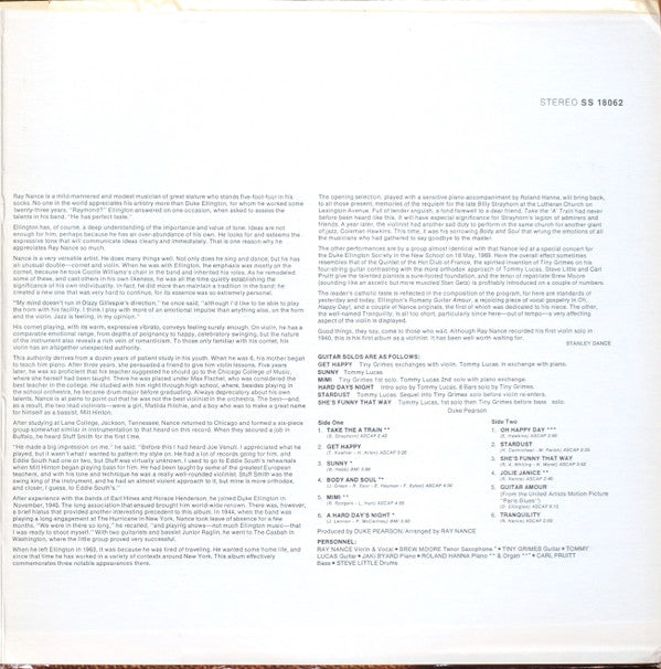 Nance, Ray - Body And Soul (VG+) (Vinyl LP)