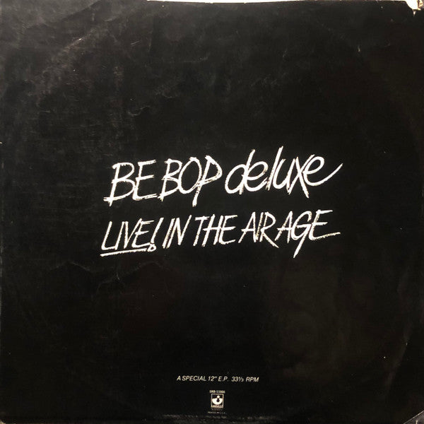 Be Bop Deluxe - Live! In The Air Age (VG+) (Vinyl LP)
