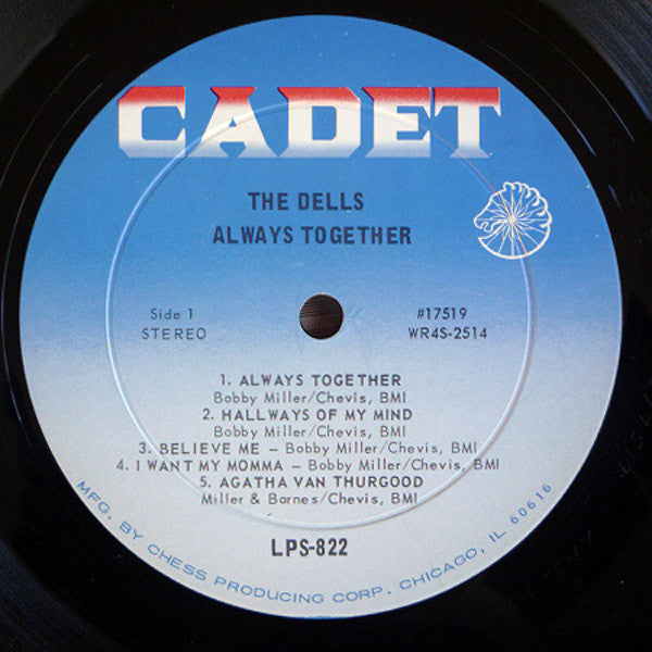 Dells - The Dells Musical Menu / Always Together (VG+) (Vinyl LP)