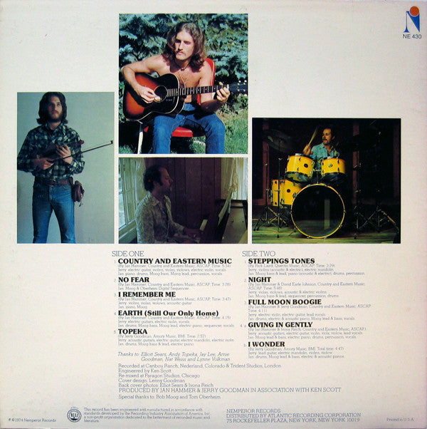 Goodman, Jerry & Jan Hammer - Like Children (VG) (Vinyl LP)