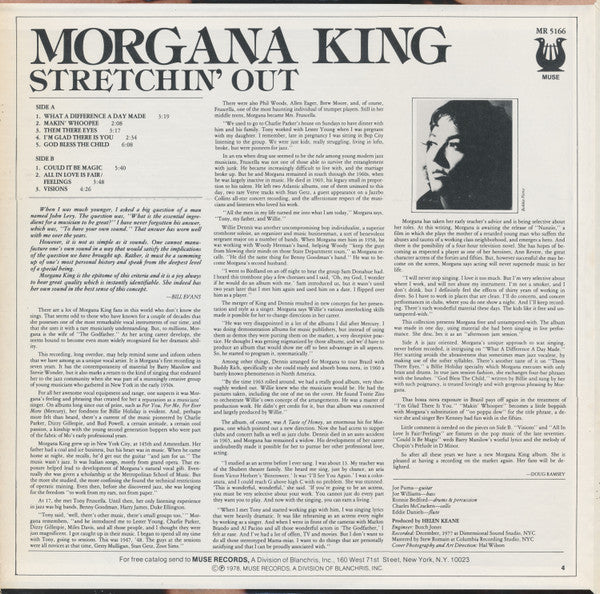 King, Morgana - Stretchin' Out (Vinyl, VG+) (Vinyl LP)