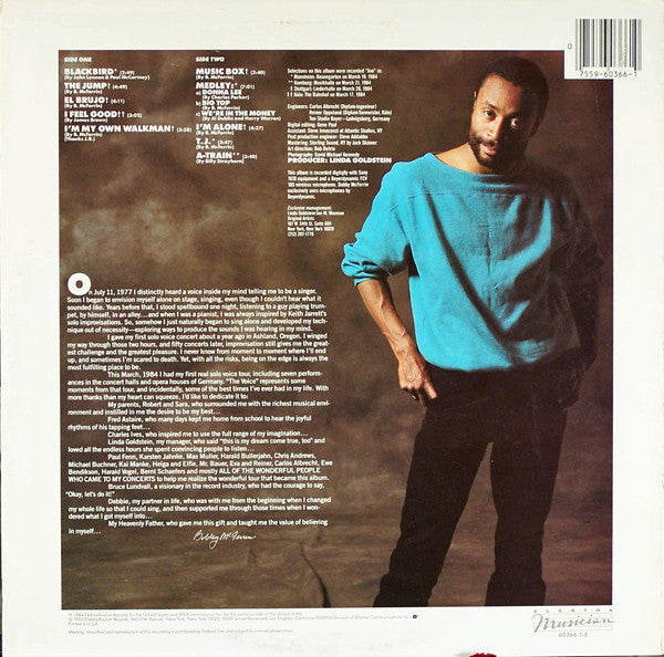 McFerrin, Bobby - The Voice (VG) (Vinyl LP)