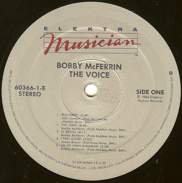 McFerrin, Bobby - The Voice (VG) (Vinyl LP)