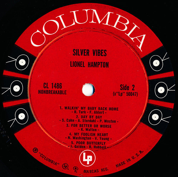 Hampton, Lionel - Silver Vibes (With Trombones And Rhythm) (Vinyl, VG) (Vinyl LP)