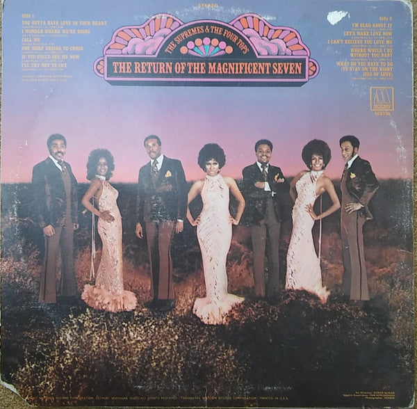 Supremes & The Four Tops - The Return Of The Magnificent Seven (M) (Vinyl LP)