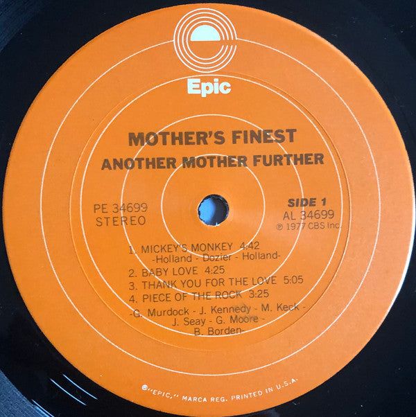 Mother's Finest - Another Mother Further (VG) (Vinyl LP)