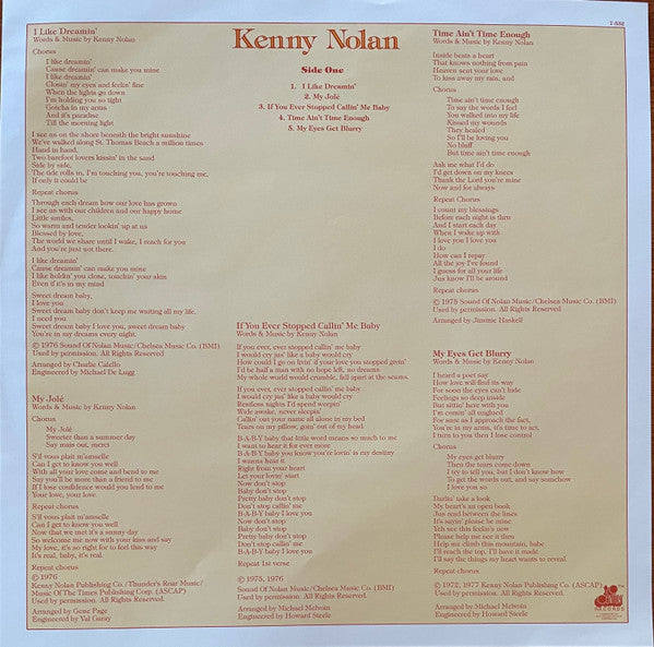 Nolan, Kenny - Kenny Nolan (VG) (Vinyl LP)