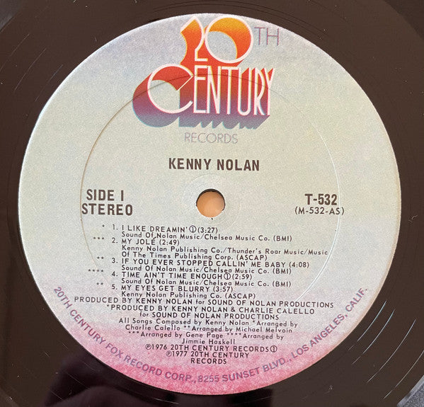 Nolan, Kenny - Kenny Nolan (VG) (Vinyl LP)